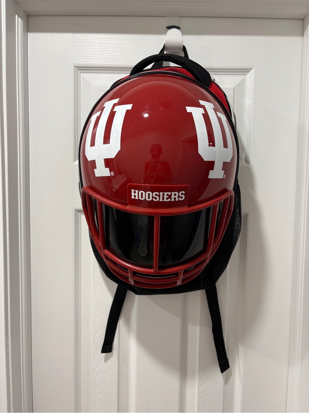 Indiana Hoosiers Backpack Helmet Hard shell Bag New With Tags Star Sports NCAA